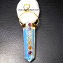 Opalite Double Point Chakra Pencil Pendant - Balance and Harmony
