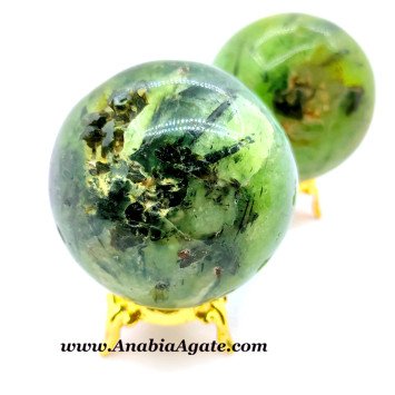 Prehnite Balls - Natural Gemstone for Healing and Balance