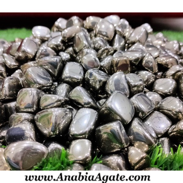 AAA Pyrite Tumbled Stones | Natural Crystal Collection