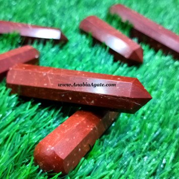 Red Jasper 8 Facet Massage Wands
