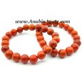 Red Jasper Elastic Bracelet - Handmade Healing Crystal Jewelry