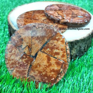 Red Jasper Orgone Coasters Wholesale