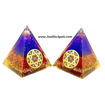 Red Jasper Star of David Orgone Pyramid - Wholesale