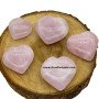 Rose Quartz Pub Heart Crystals - Natural Love and Healing Stone