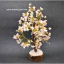 Rose Quartz 300 Beads Tree - Handcrafted Gemstone Tree Decoration
