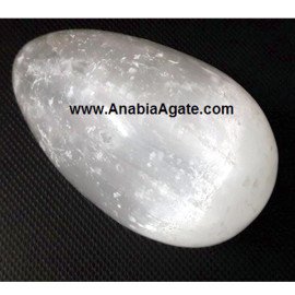 Selenite Eggs - Natural Crystal Healing Stones