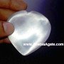 Selenite Heart Shape Crystal - Natural Selenite Crystal Heart