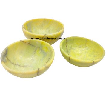 Serpentine Crystal 3 Inch Bowl – Elegant Home Decor