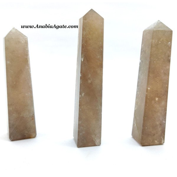 Smoky Quartz Tower - Grounding Crystal Point for Healing and Decor