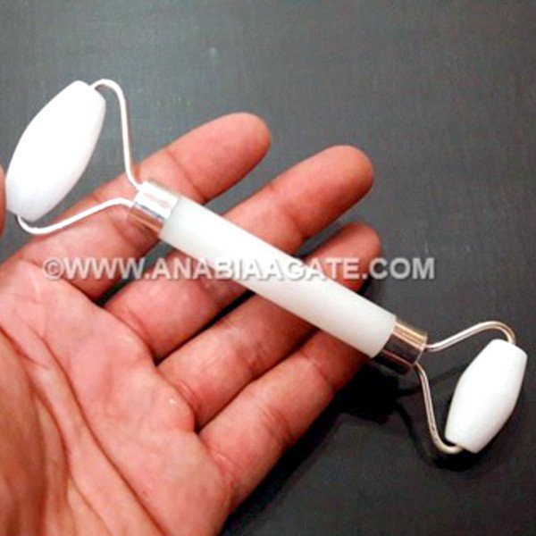 Snow Quartz Face Massage Roller - Soothing Facial Massage Tool