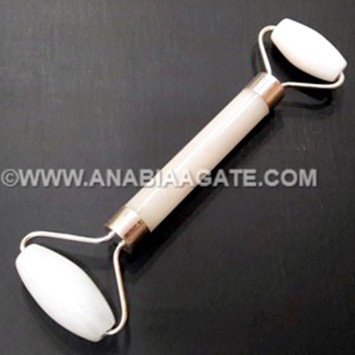 Snow Quartz Face Massage Roller - Soothing Facial Massage Tool