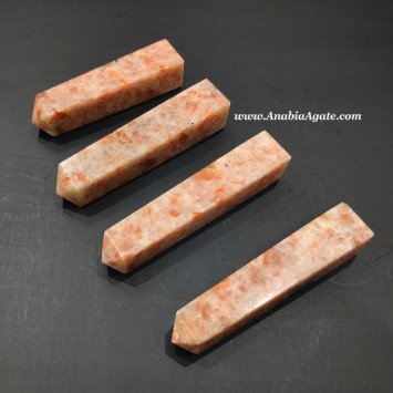 AAA Sunstone Tower - Natural Crystal Decor for Energy and Vitality