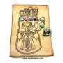 Thanos Gauntlet Printed Leather Journal – Unique Marvel Collectible