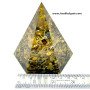 Tiger's Eye Hexagonal Orgone Pyramid - Wholesale