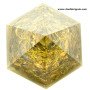 Tiger's Eye Hexagonal Orgone Pyramid - Wholesale