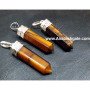 Tiger Eye Cap Pencil Pendant - Exquisite Natural Stone Jewelry