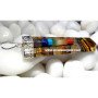 Tiger Eye Flat Stick Pendant with Chakra Bonded Pencil | Natural Crystal Jewelry