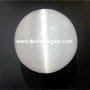 White Selenite Ball - Natural Healing Crystal for Meditation and Energy Cleansing