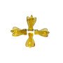 Yellow Fluorite 2 Inch Angel Figurines - Beautiful Crystal Decor for Your Space