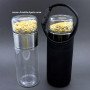 Yellow Aventurine Chips Water Bottle - Crystal Healing