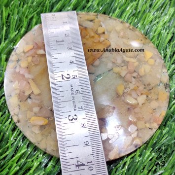 Yellow Aventurine Orgone Coasters Wholesale
