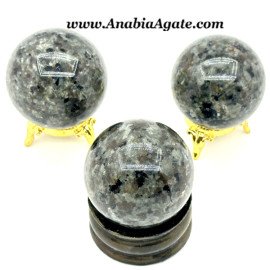 Yooperlite Sphere - Glow in the Dark Decorative Crystal